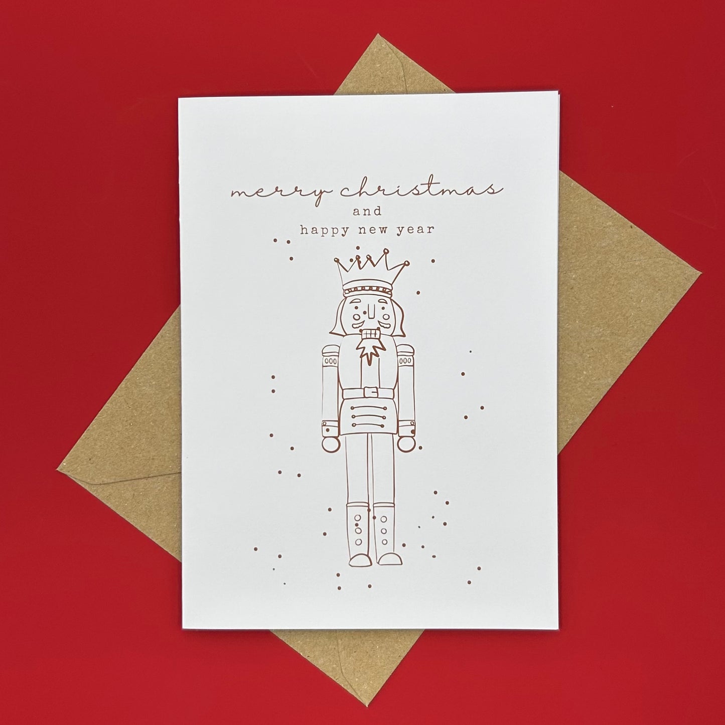 Christmas Nutcracker Christmas Card