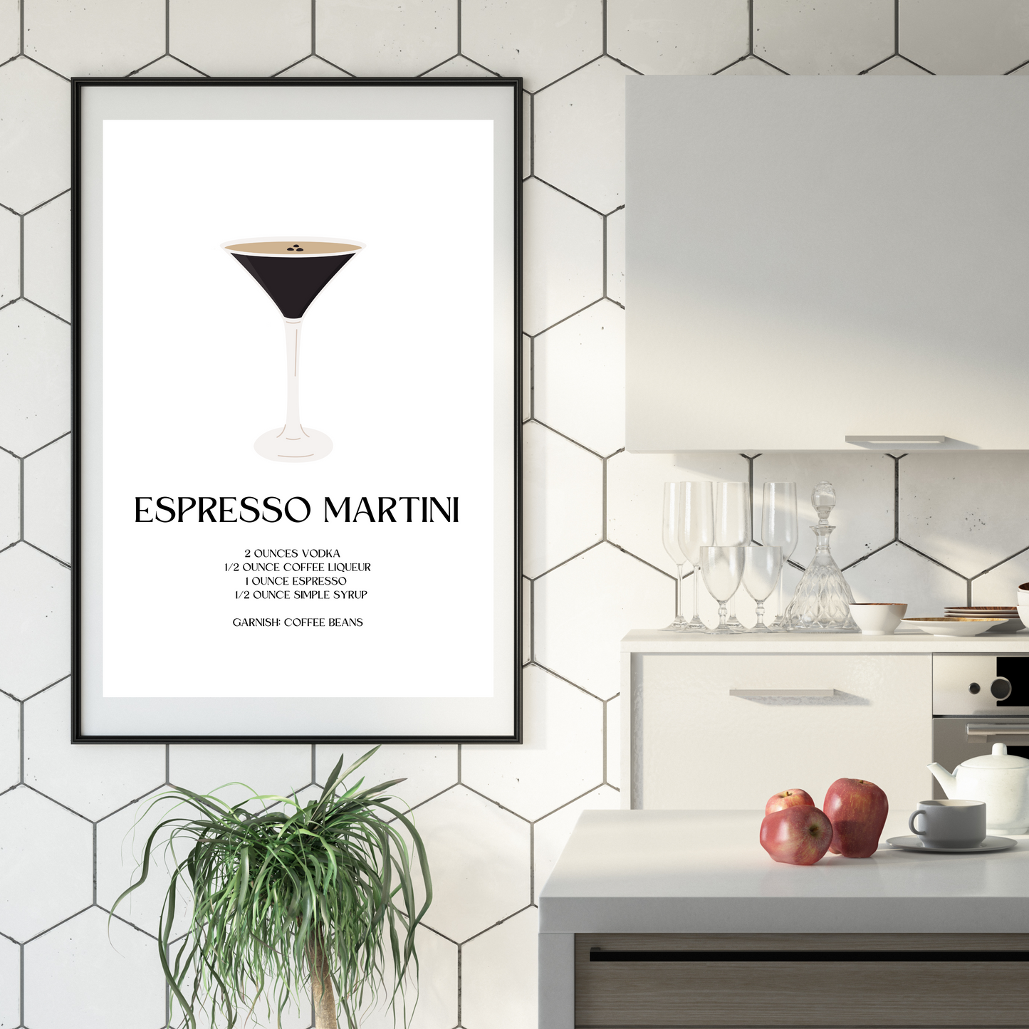 Espresso Martini Cocktail Print