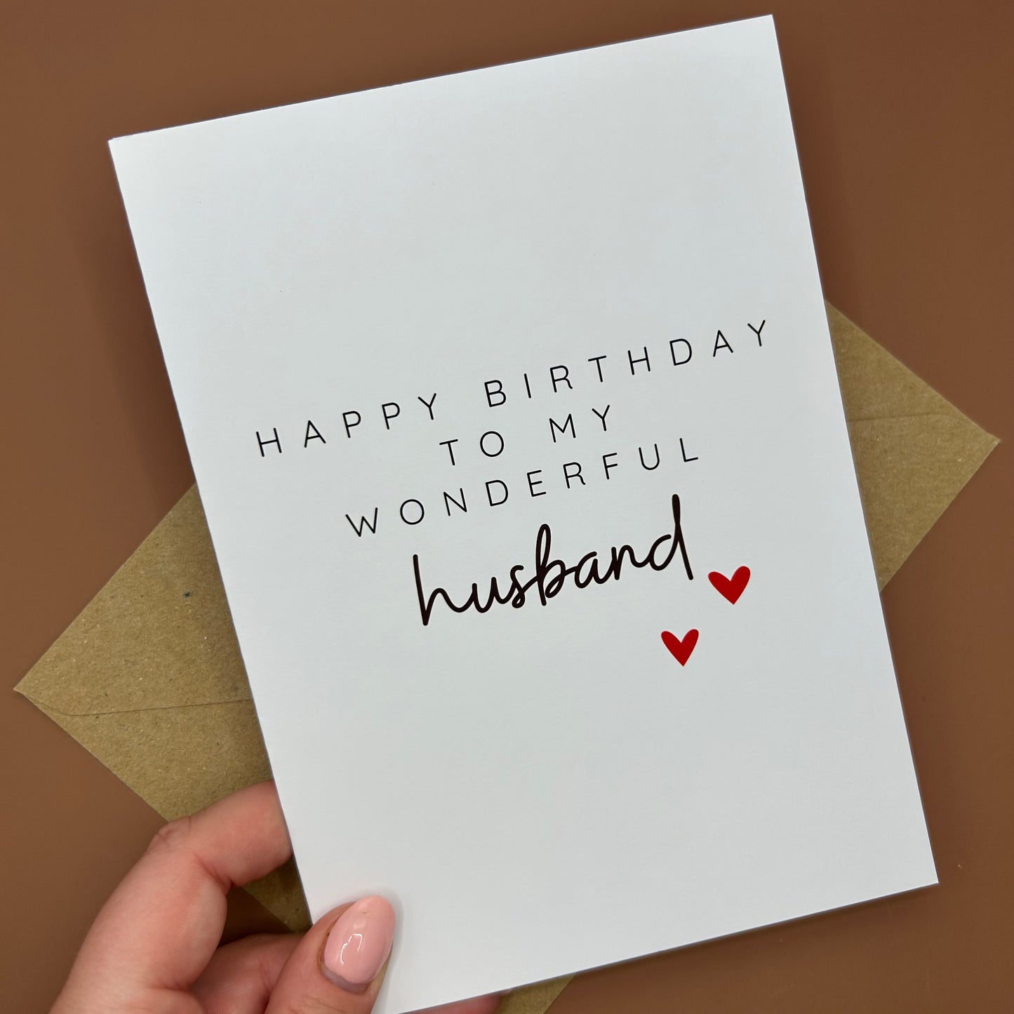 Husband Birthday Card