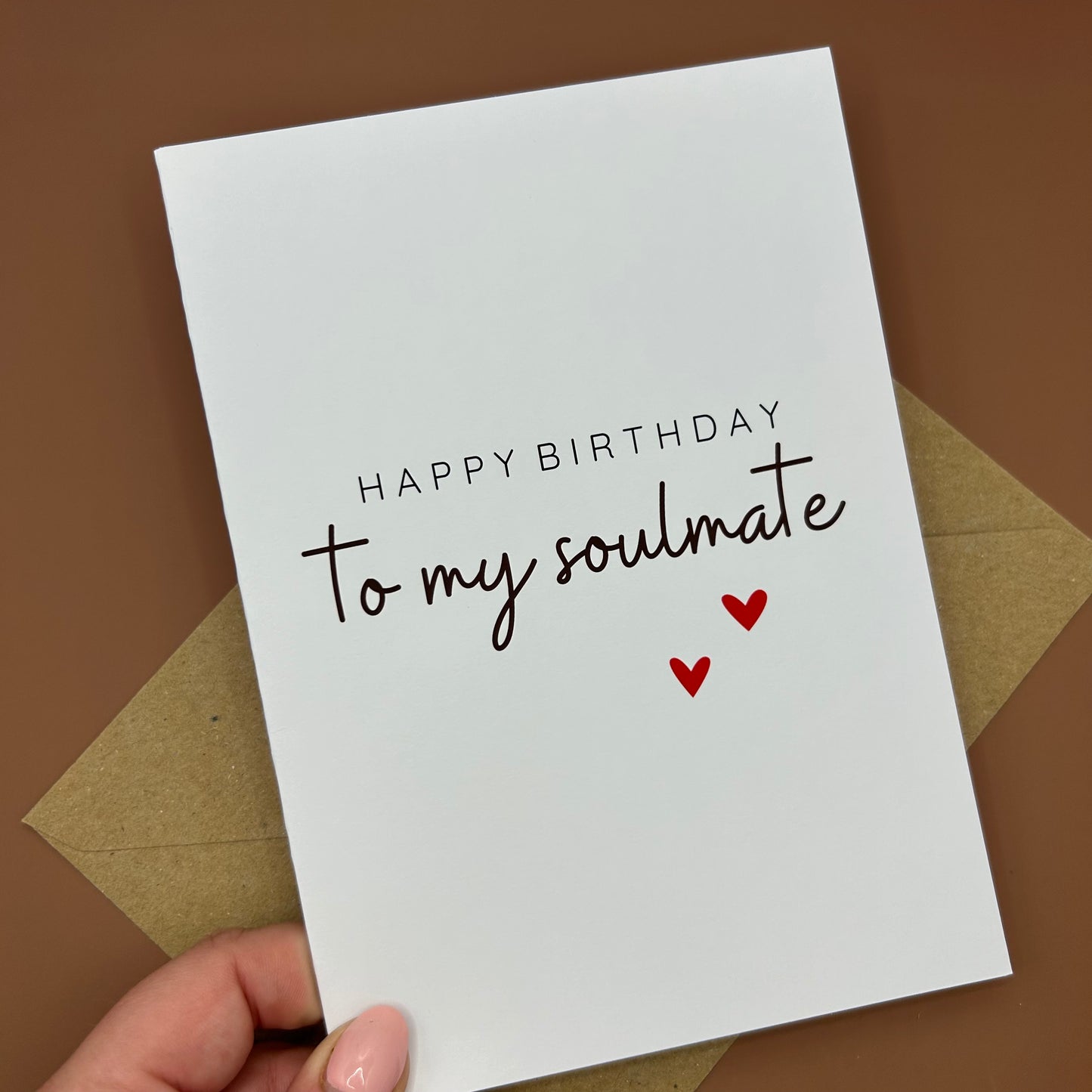 Soulmate Birthday Card