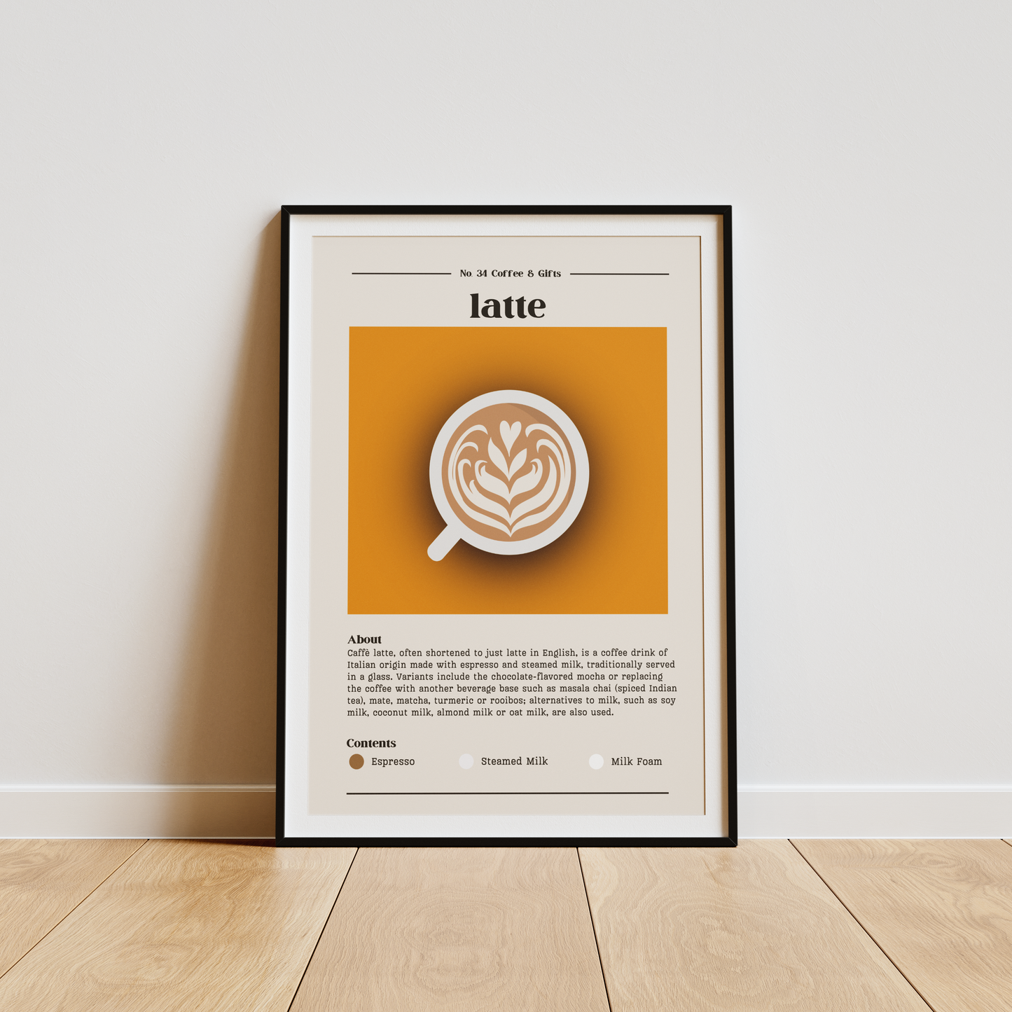 Latte Print