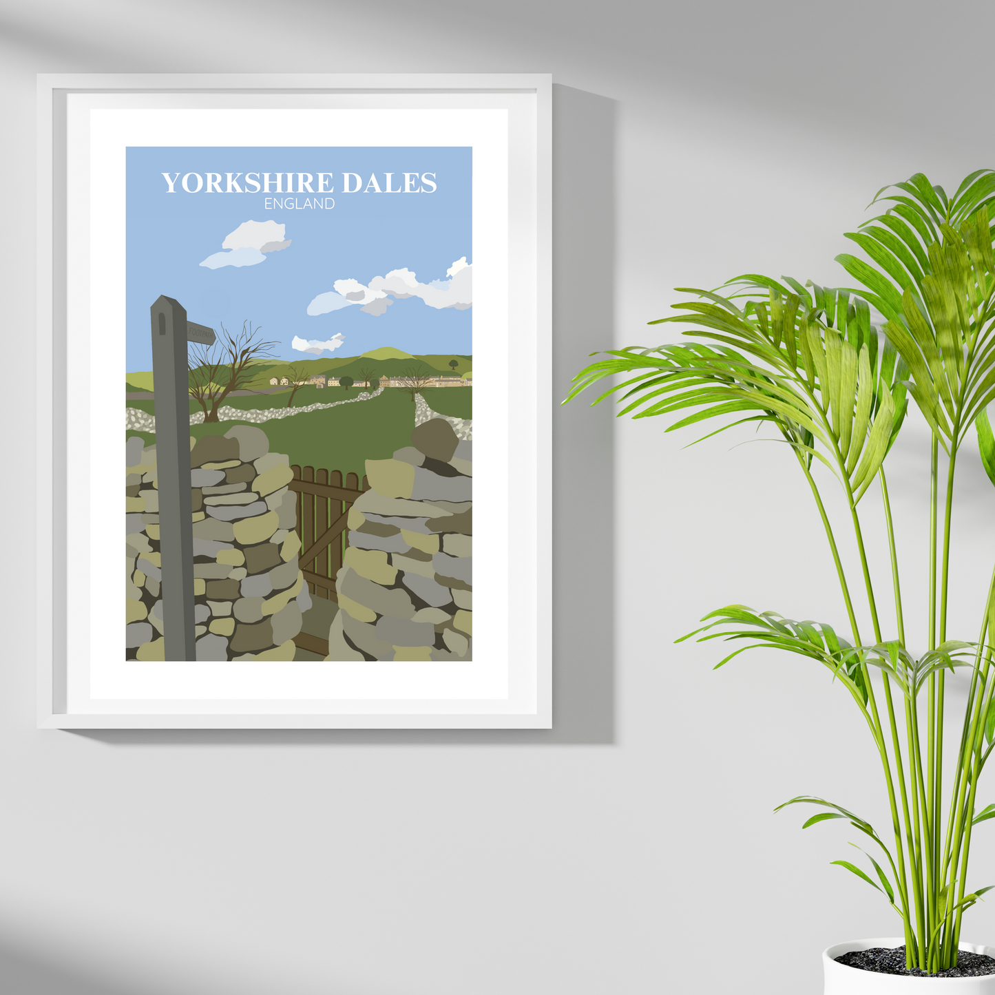 Yorkshire Dales Travel Print