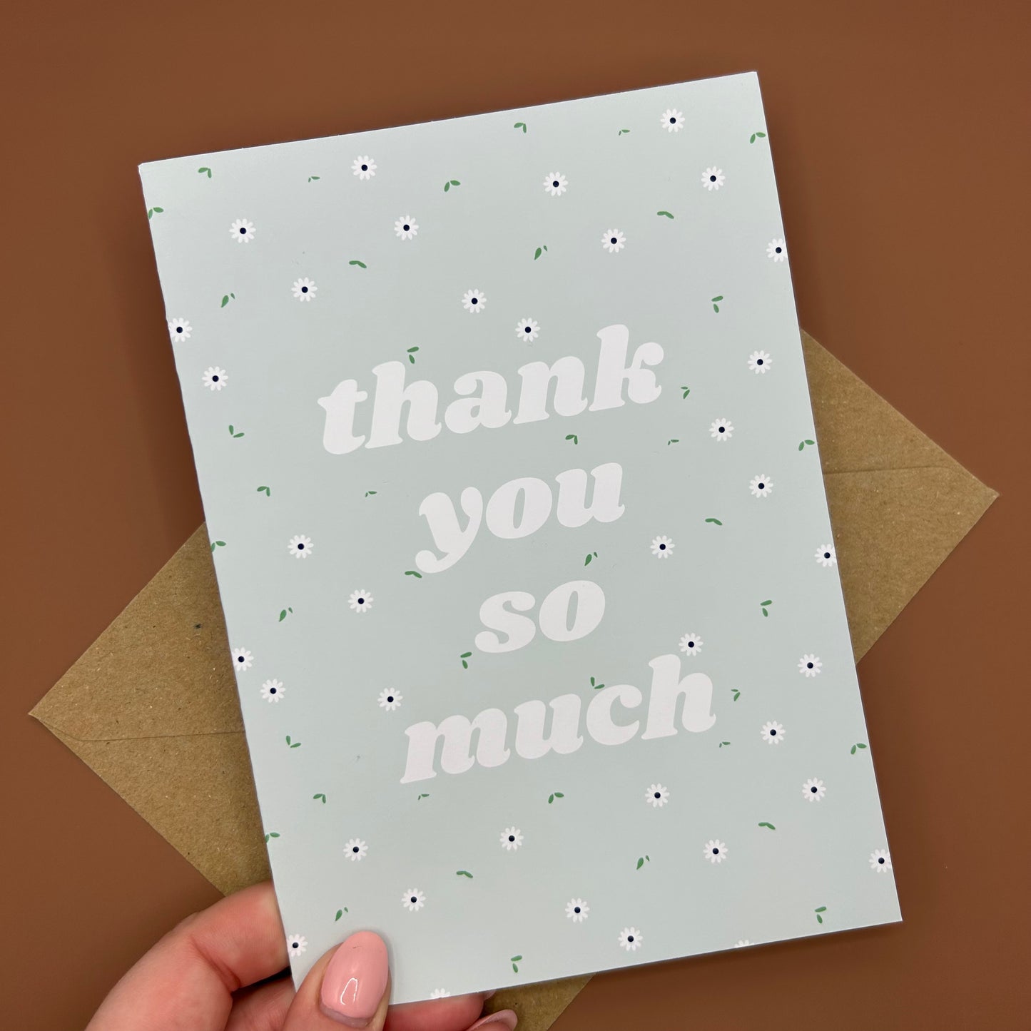 Thank You So Much Greeting Card