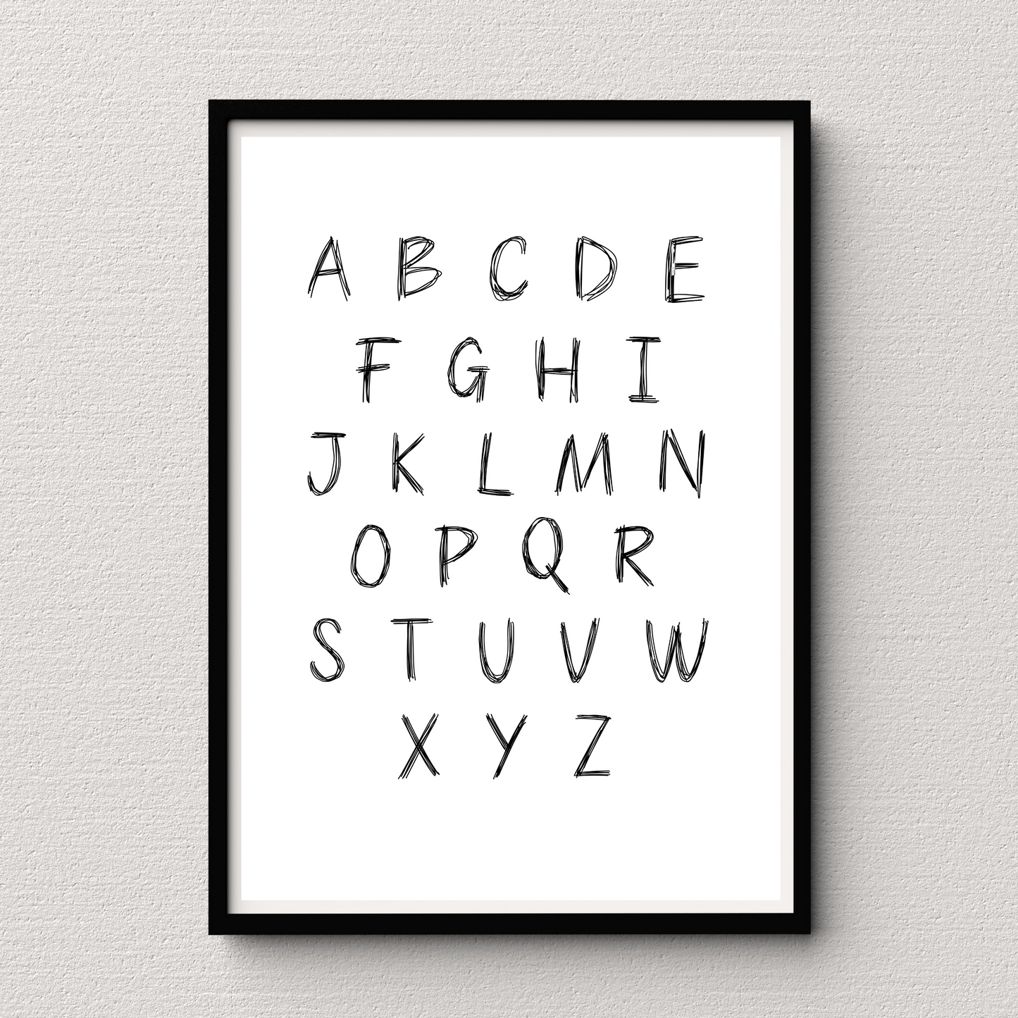 Alphabet Print