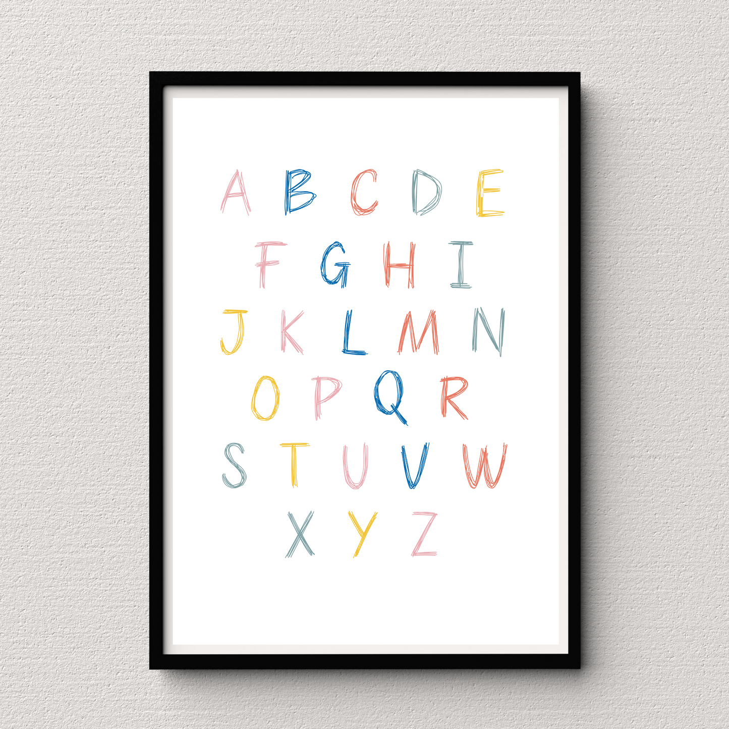 Alphabet Print