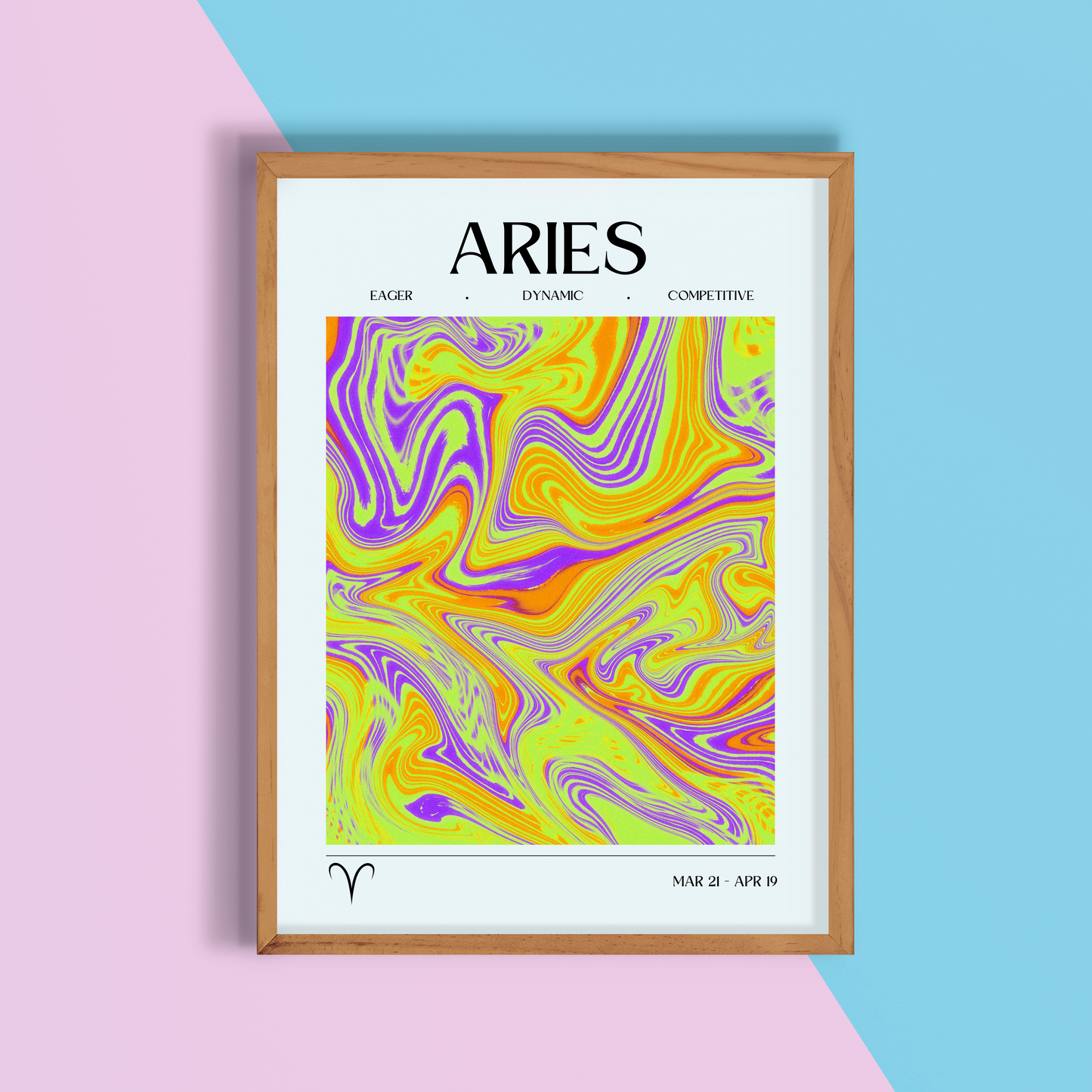 Aries Star Sign Print