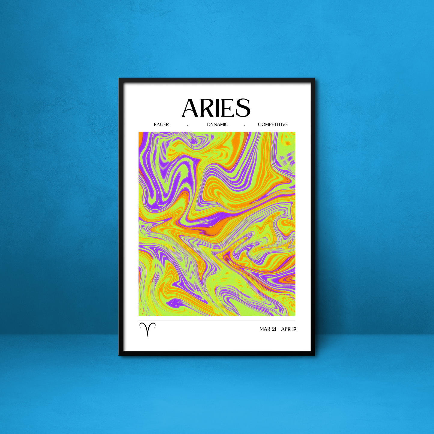 Aries Star Sign Print