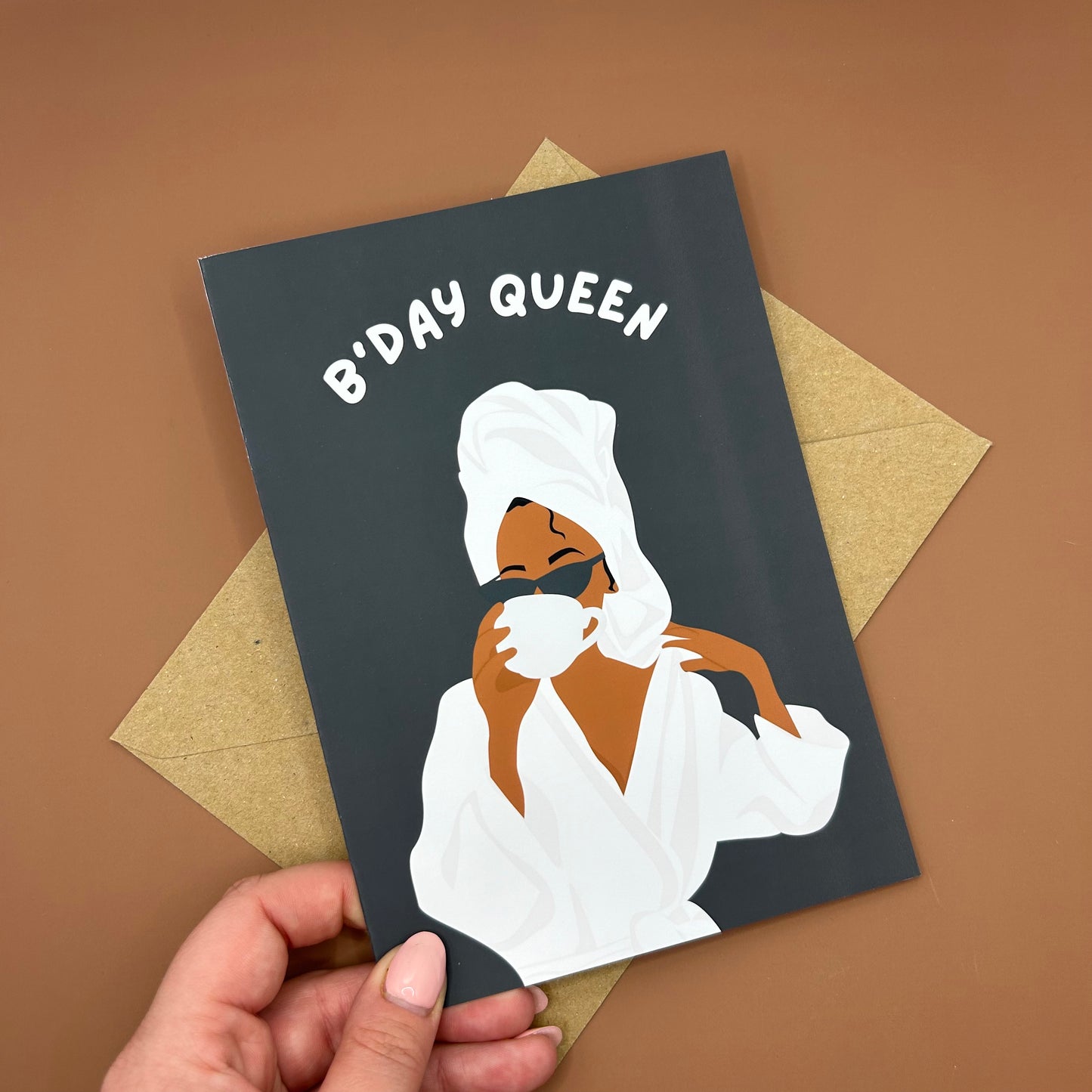 B'Day Queen Birthday Card