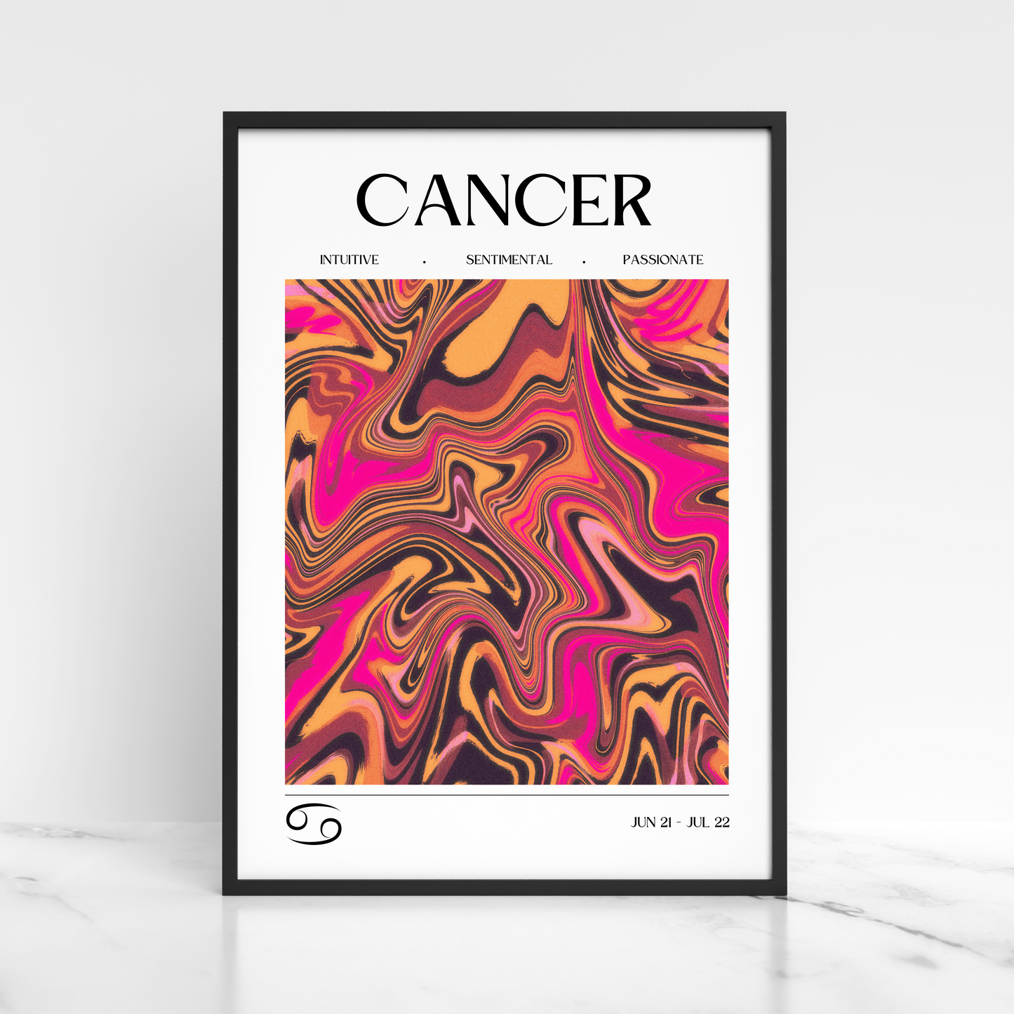 Cancer Star Sign Print