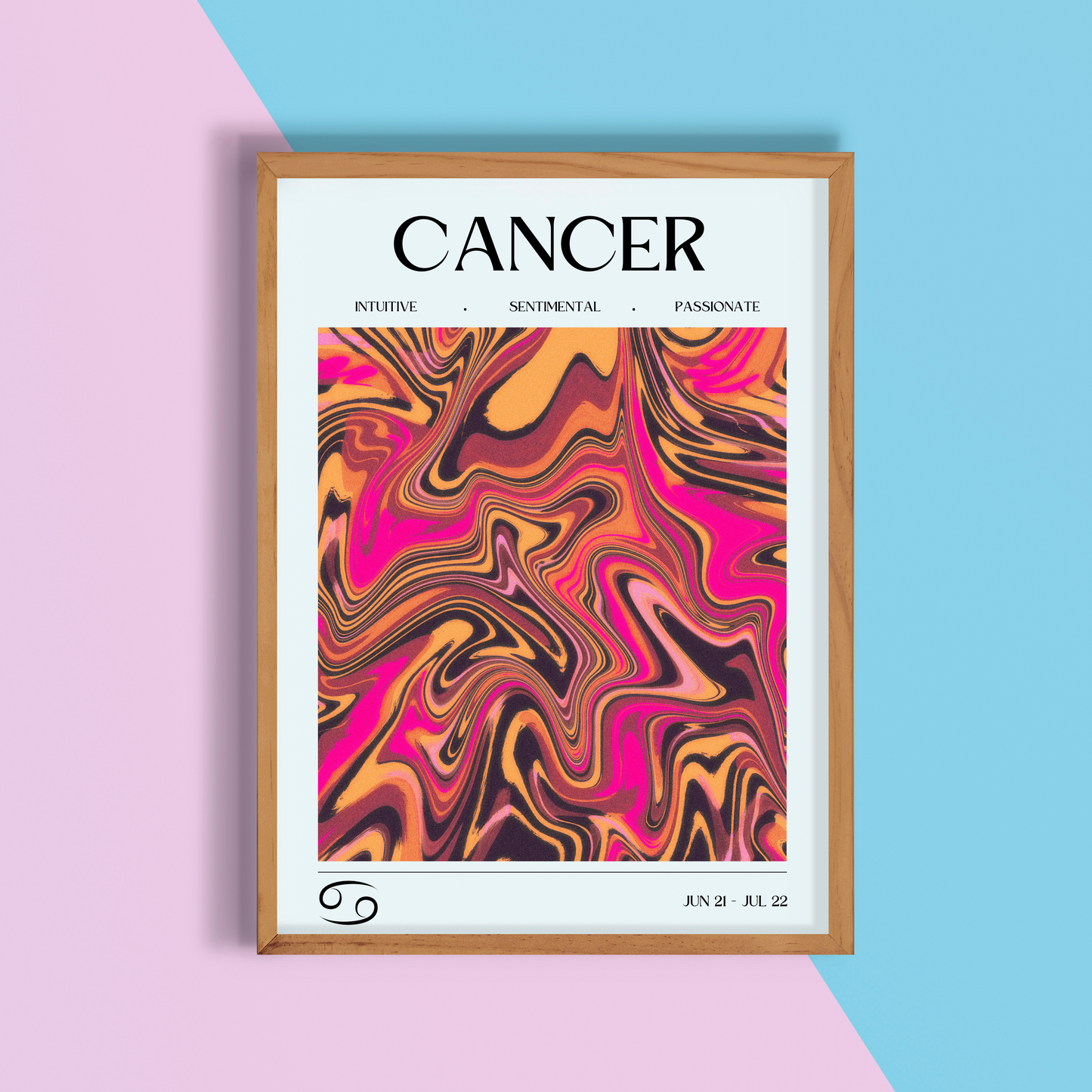 Cancer Star Sign Print