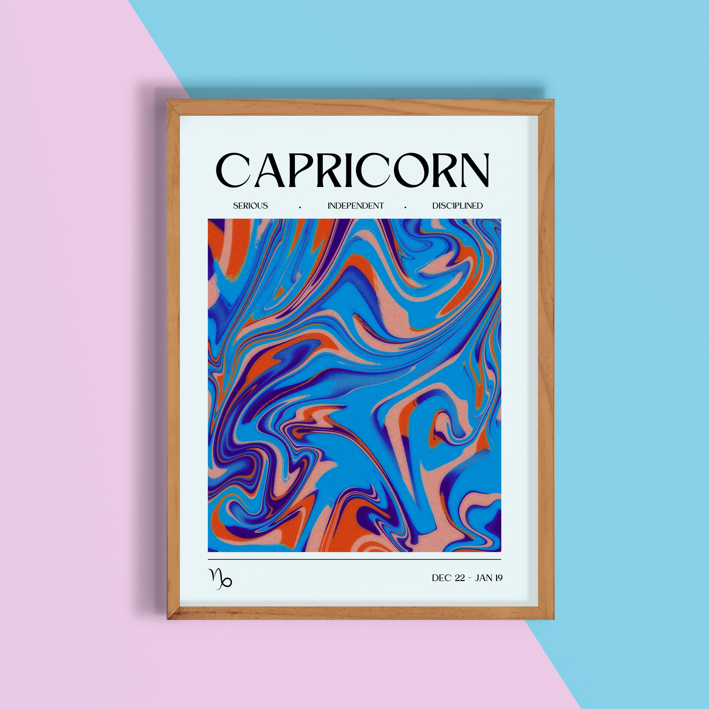 Capricorn Star Sign Print