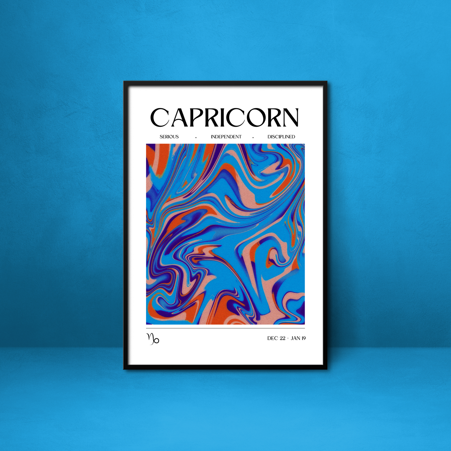 Capricorn Star Sign Print