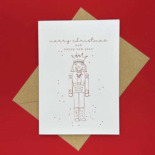 Christmas Nutcracker Christmas Card