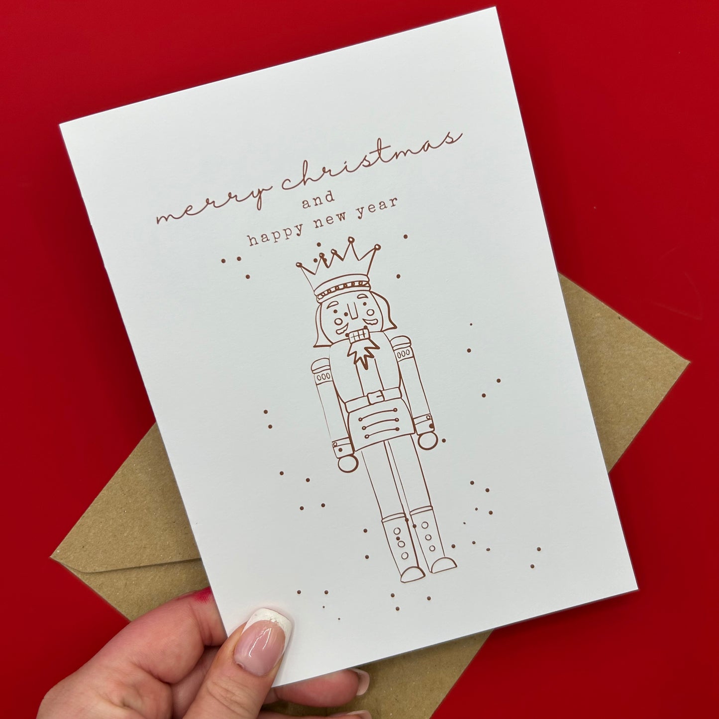 Christmas Nutcracker Christmas Card