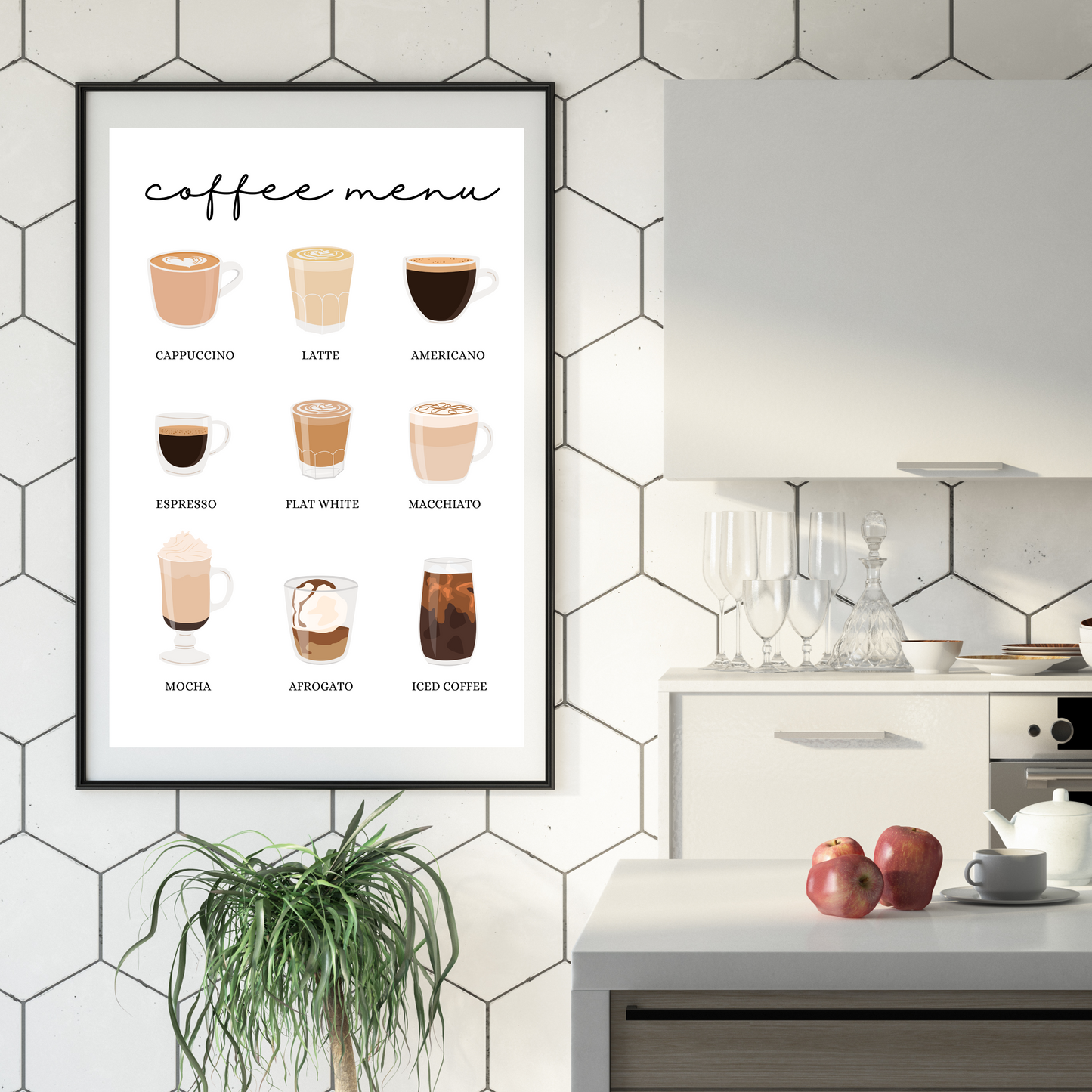 Coffee Menu Print