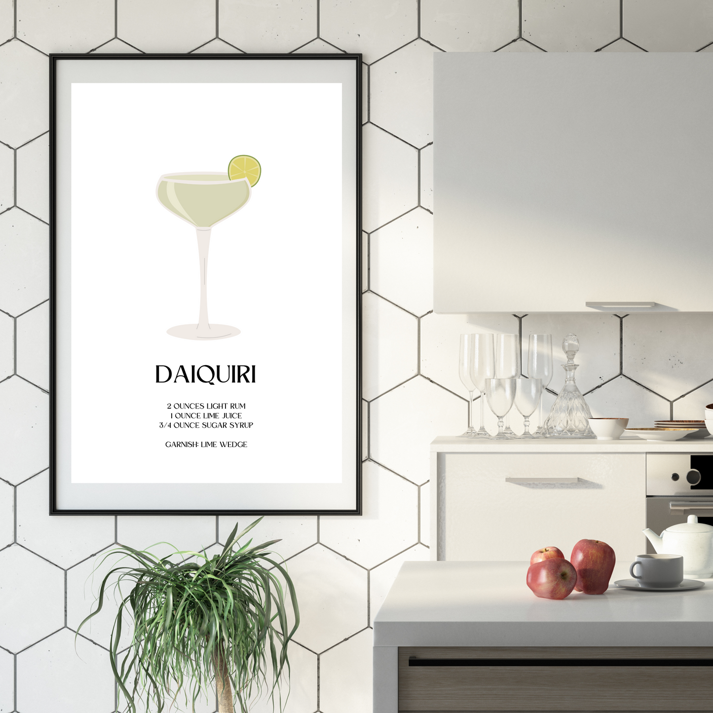 Daiquiri Cocktail Print