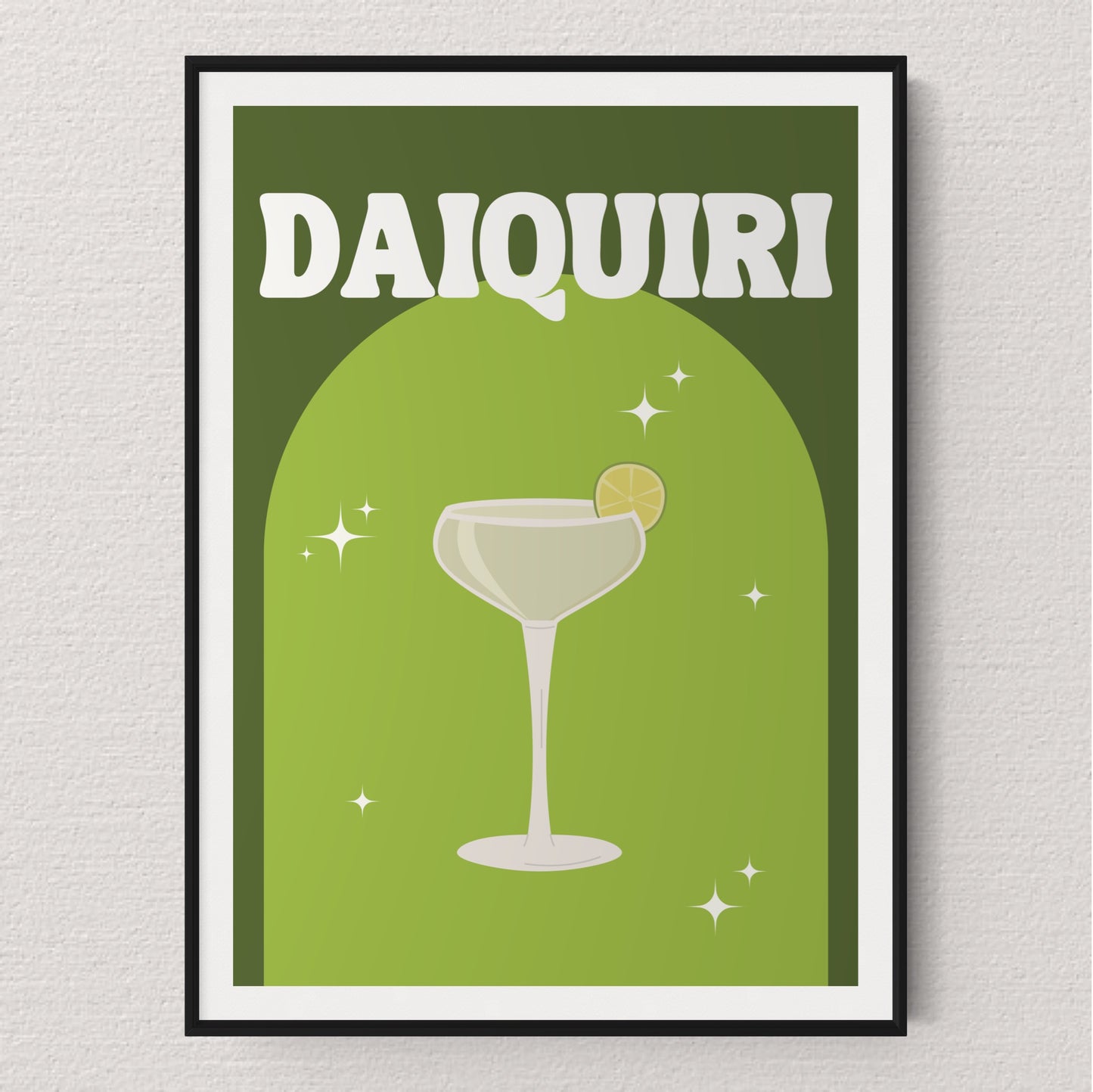 Funky Daiquiri Cocktail Print