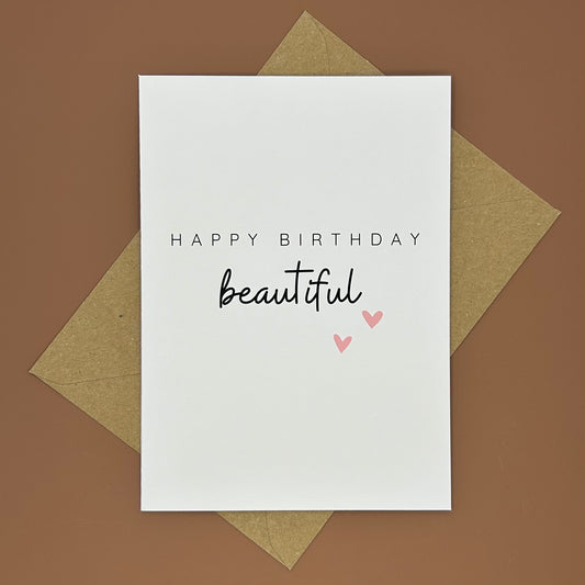 Beautiful Birthday Card