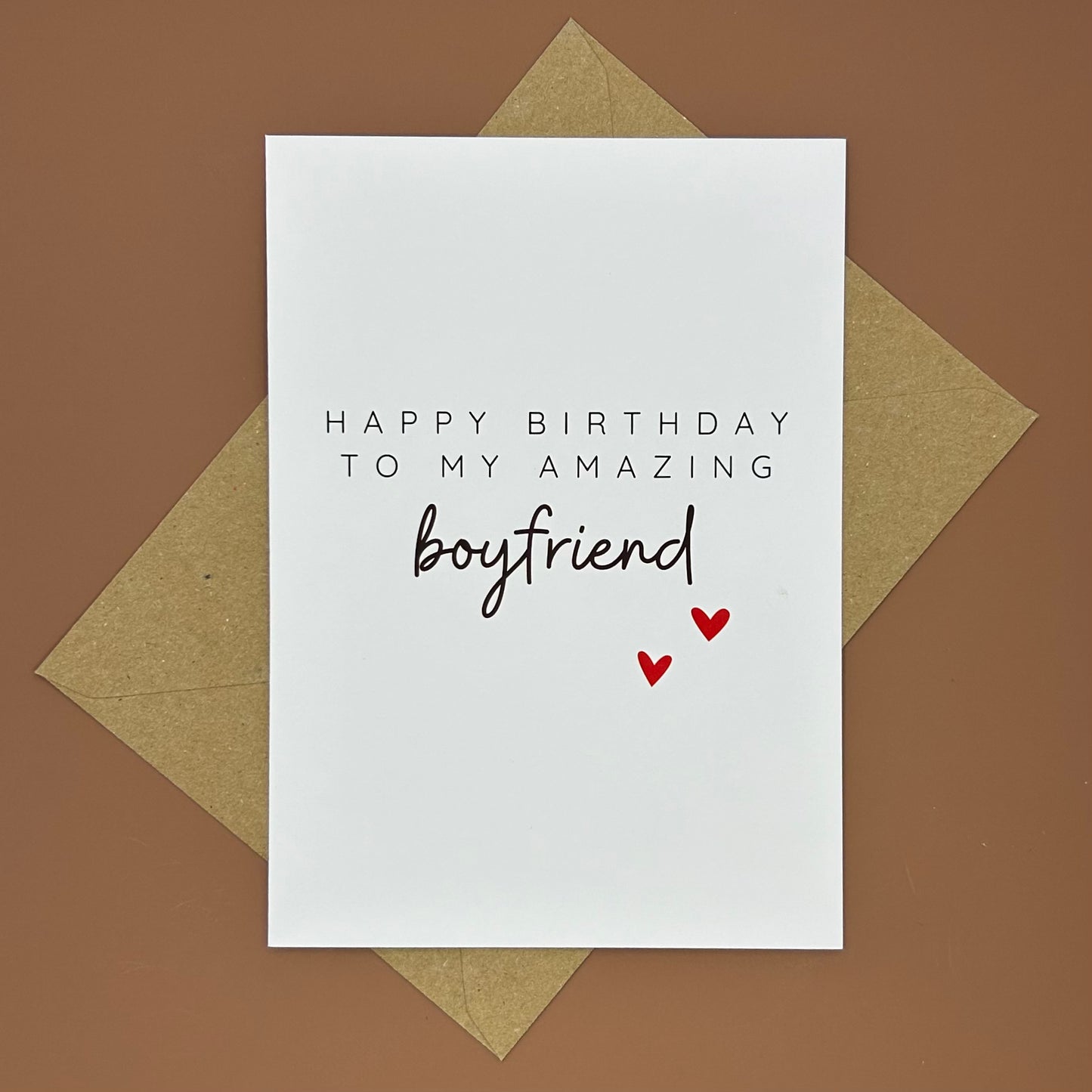 Boyfriend Birthday Card