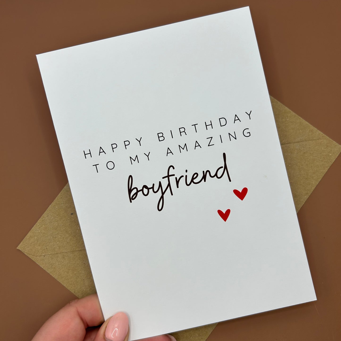 Boyfriend Birthday Card