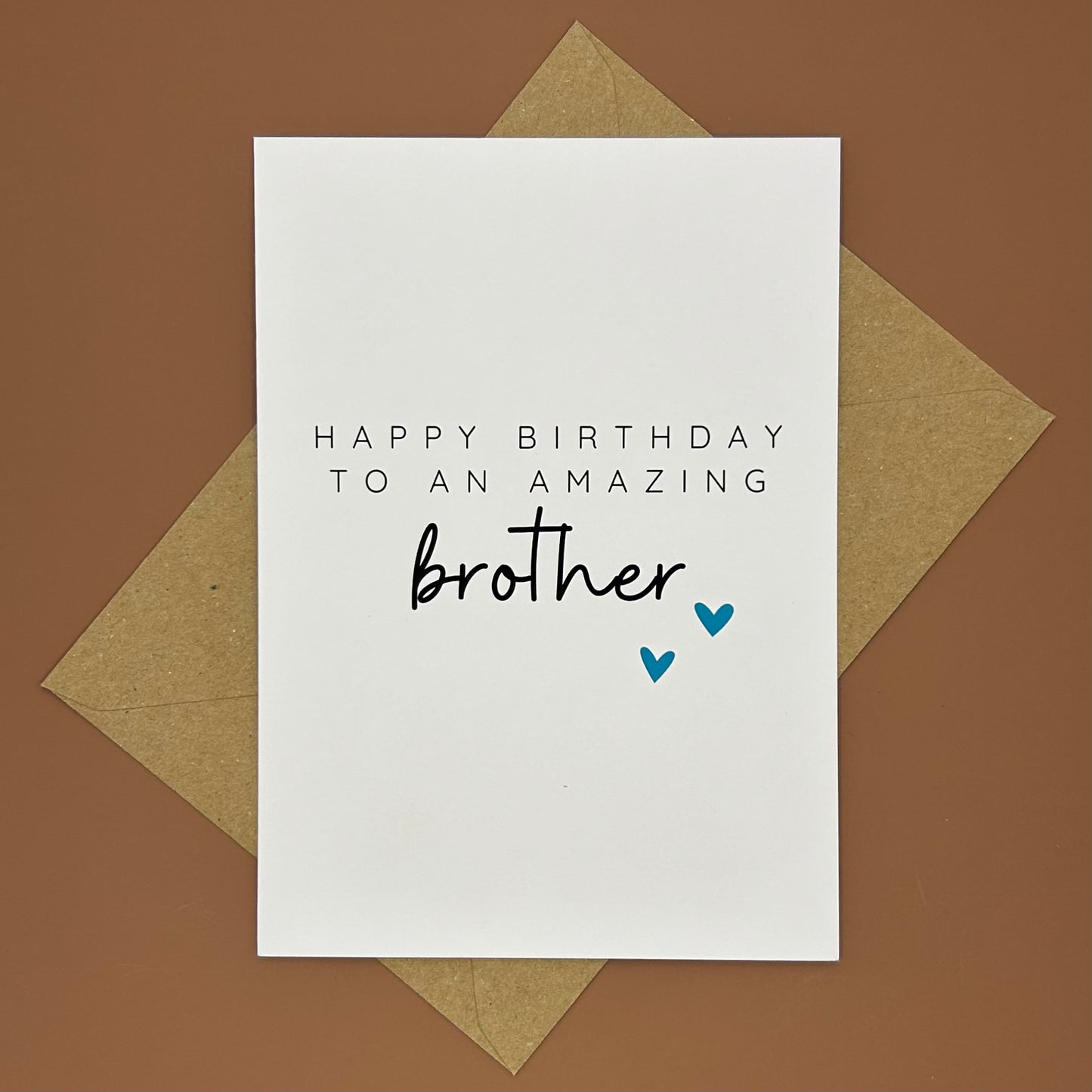 Brother Birthday Card