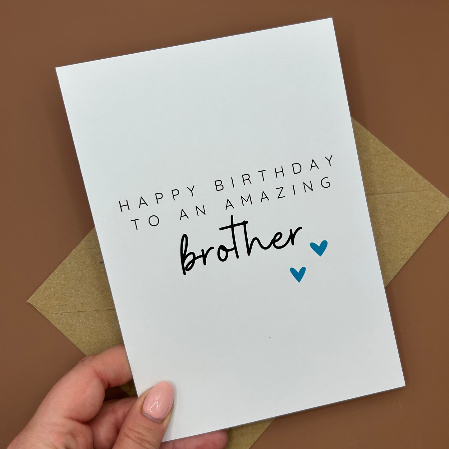 Brother Birthday Card