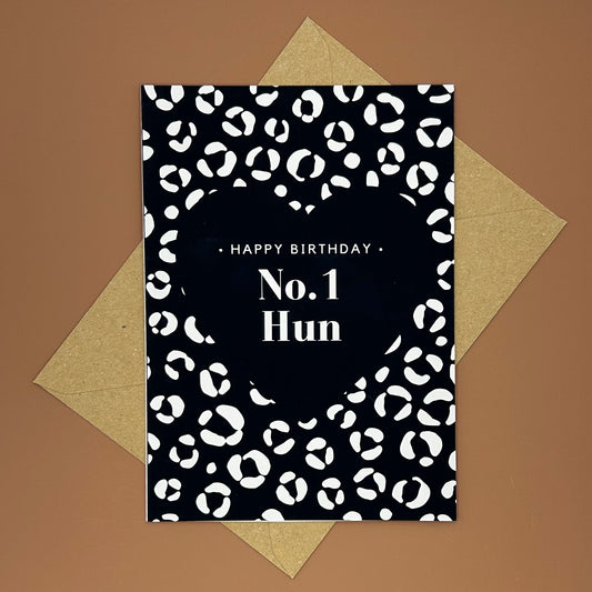 No.1 Hun Birthday Card