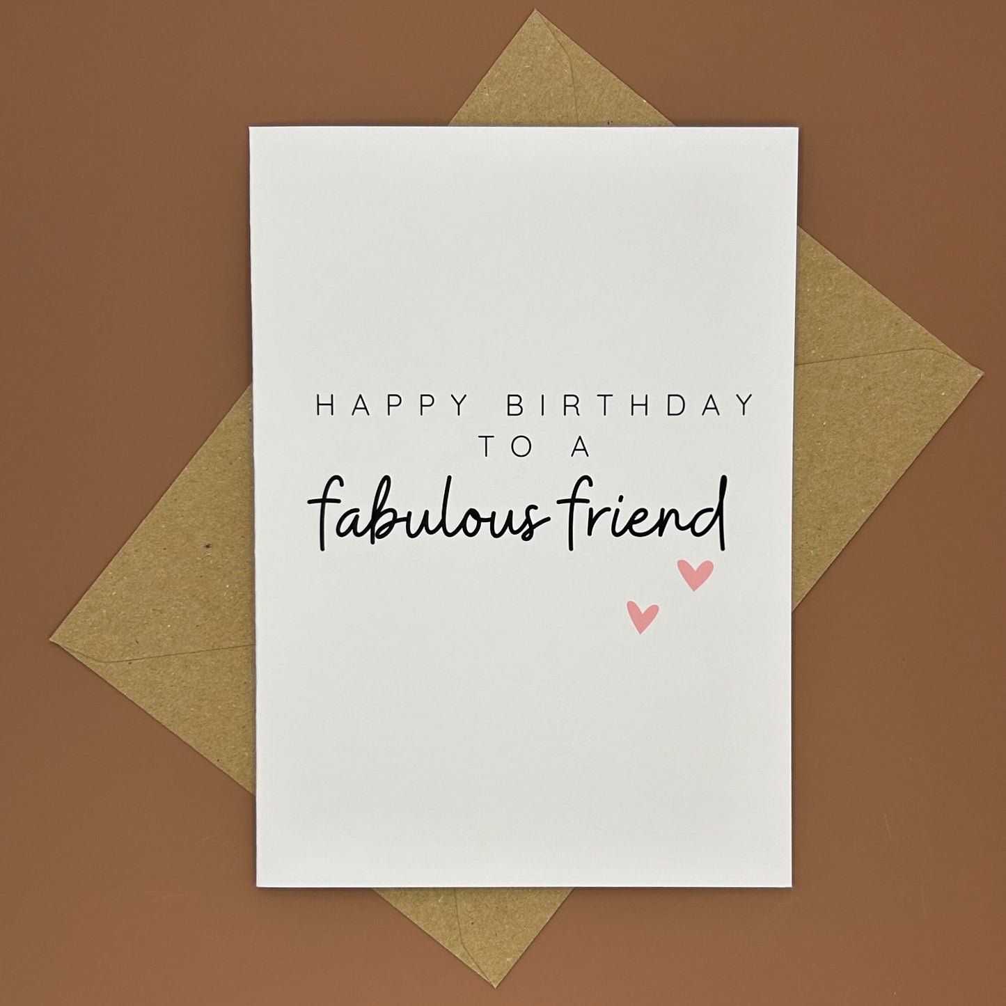 Fabulous Friend Birthday Card