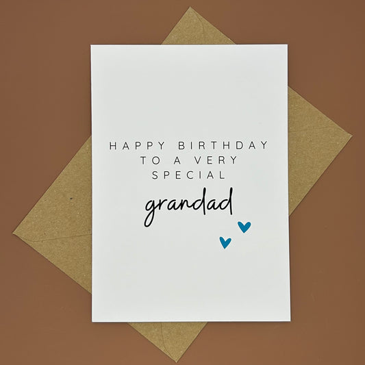 Grandad Birthday Card