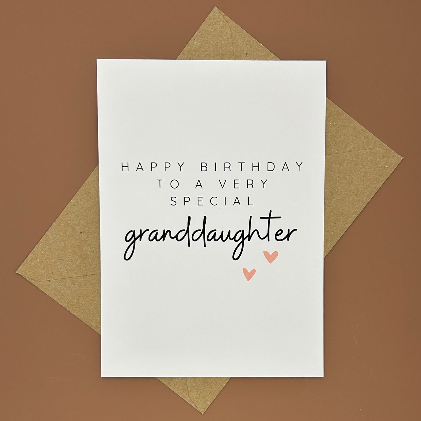 Granddaughter Birthday Card