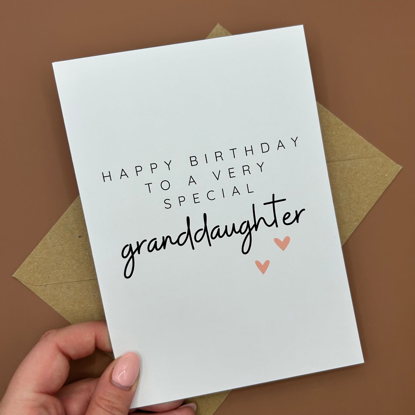 Granddaughter Birthday Card