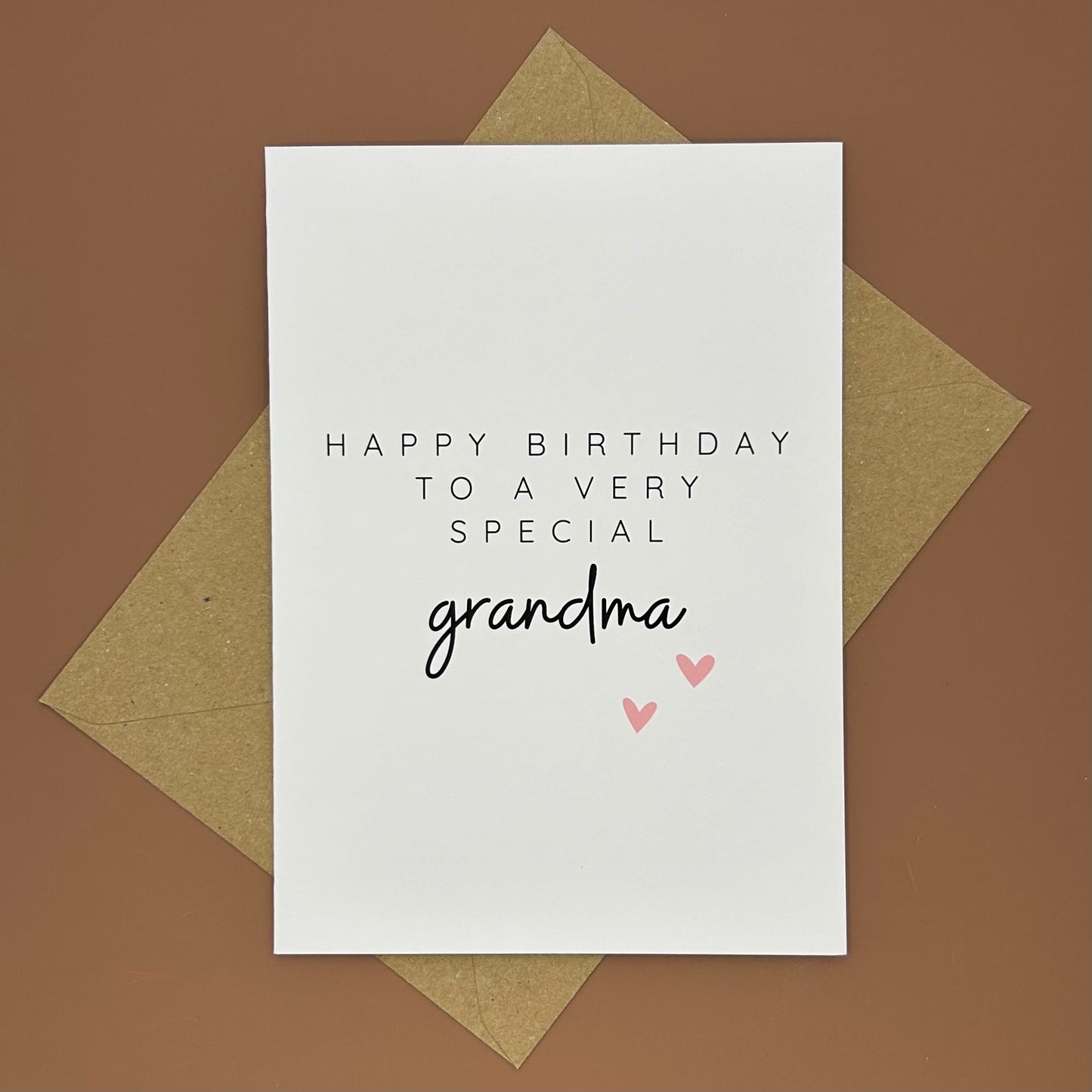 Grandma Birthday Card