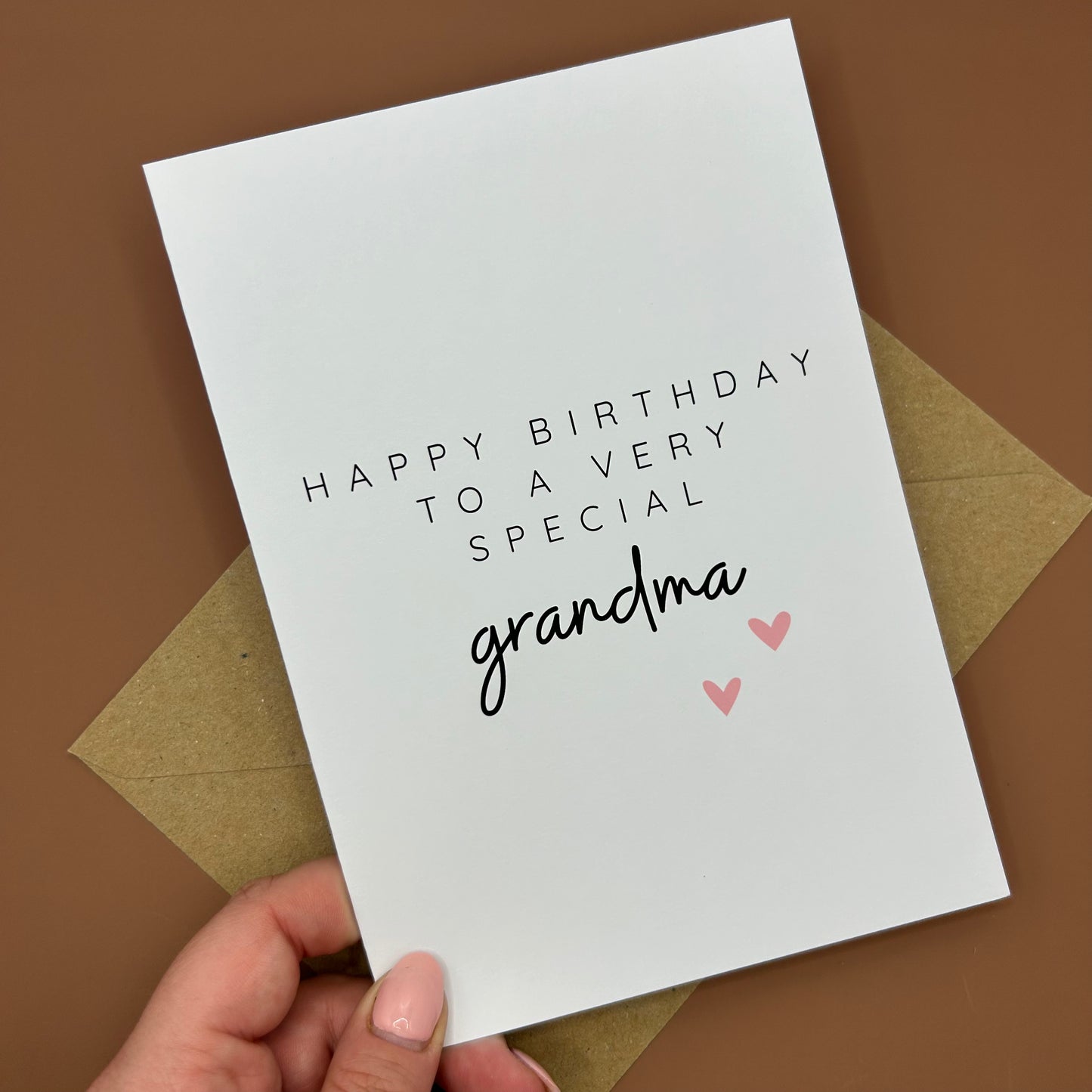 Grandma Birthday Card