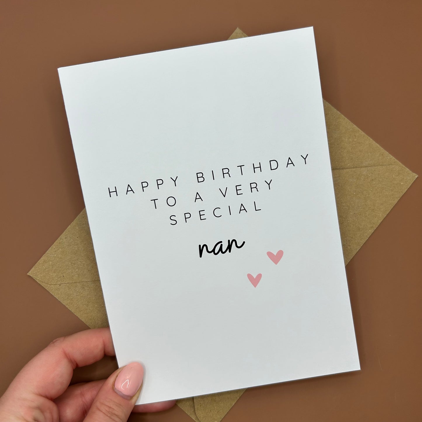 Nan Birthday Card