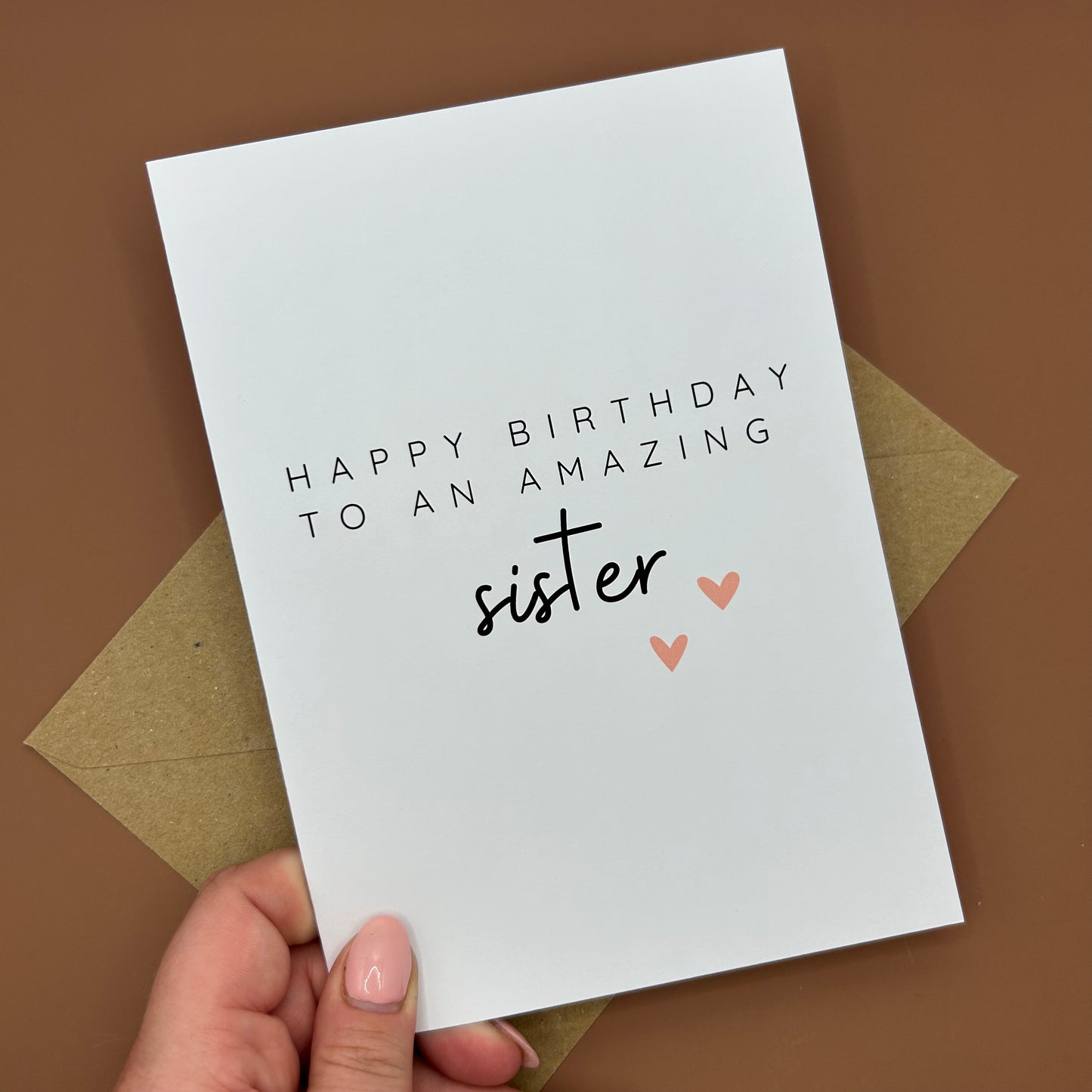 Sister Birthday Card