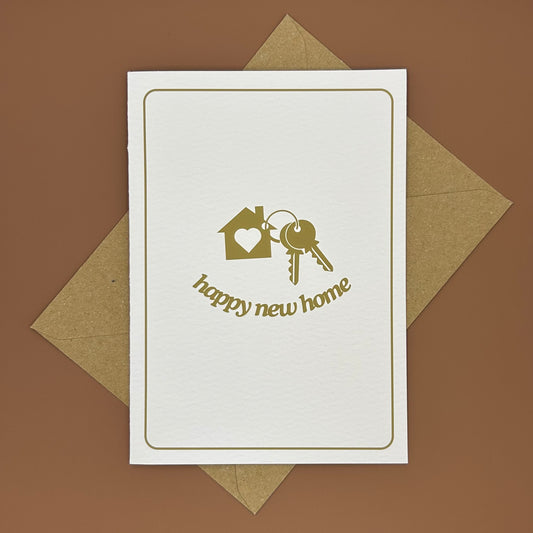 Happy New Home Greeting Card