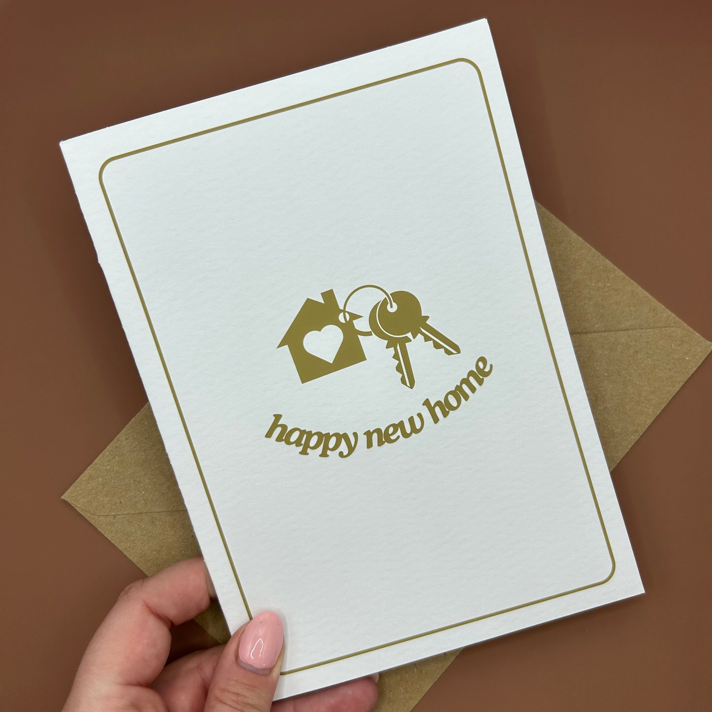 Happy New Home Greeting Card