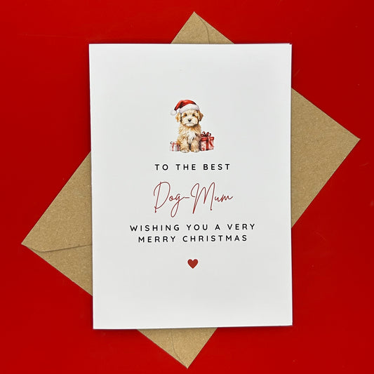 Dog-Mum Christmas Card