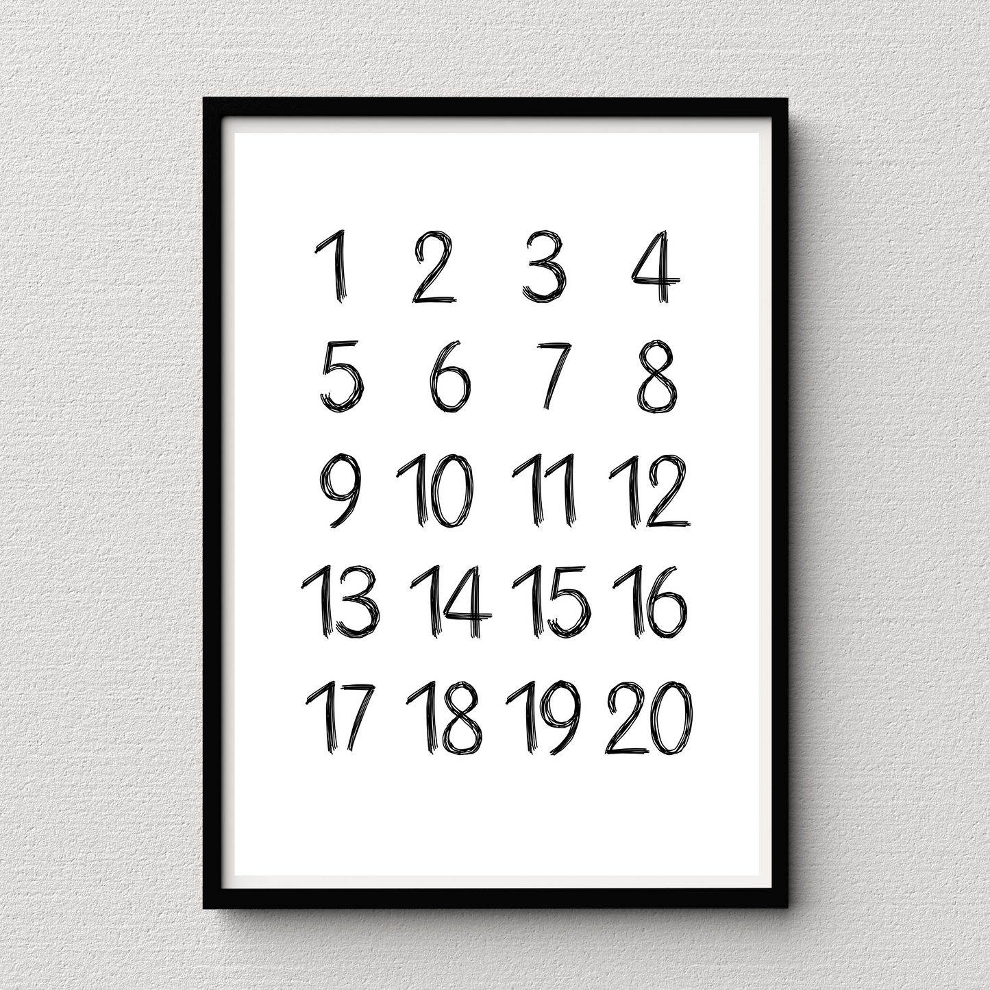 Numbers Print