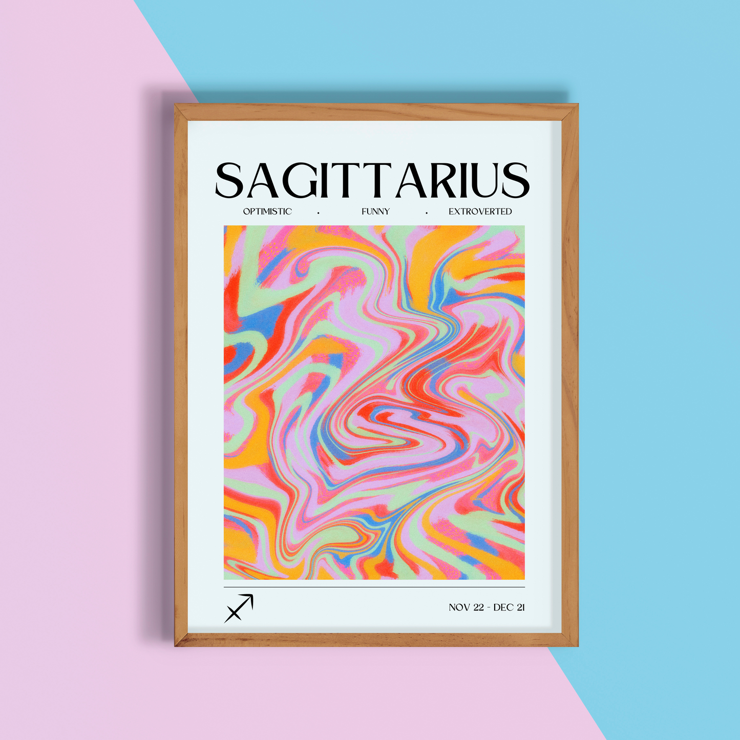 Sagittarius Star Sign Print