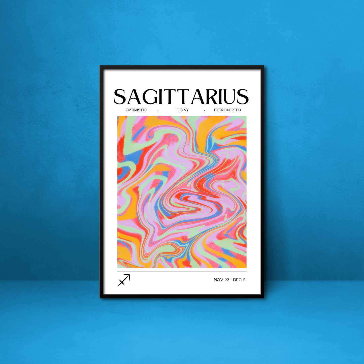 Sagittarius Star Sign Print