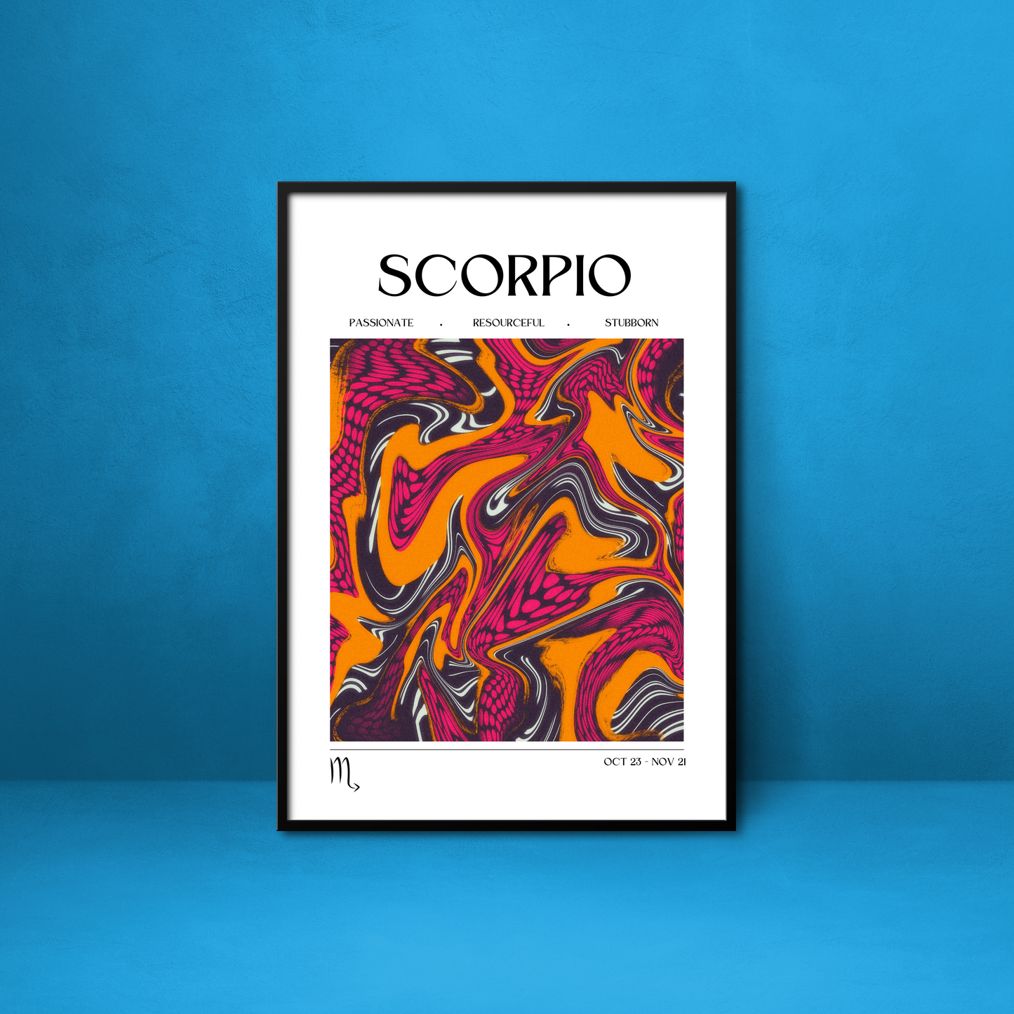 Scorpio Star Sign Print