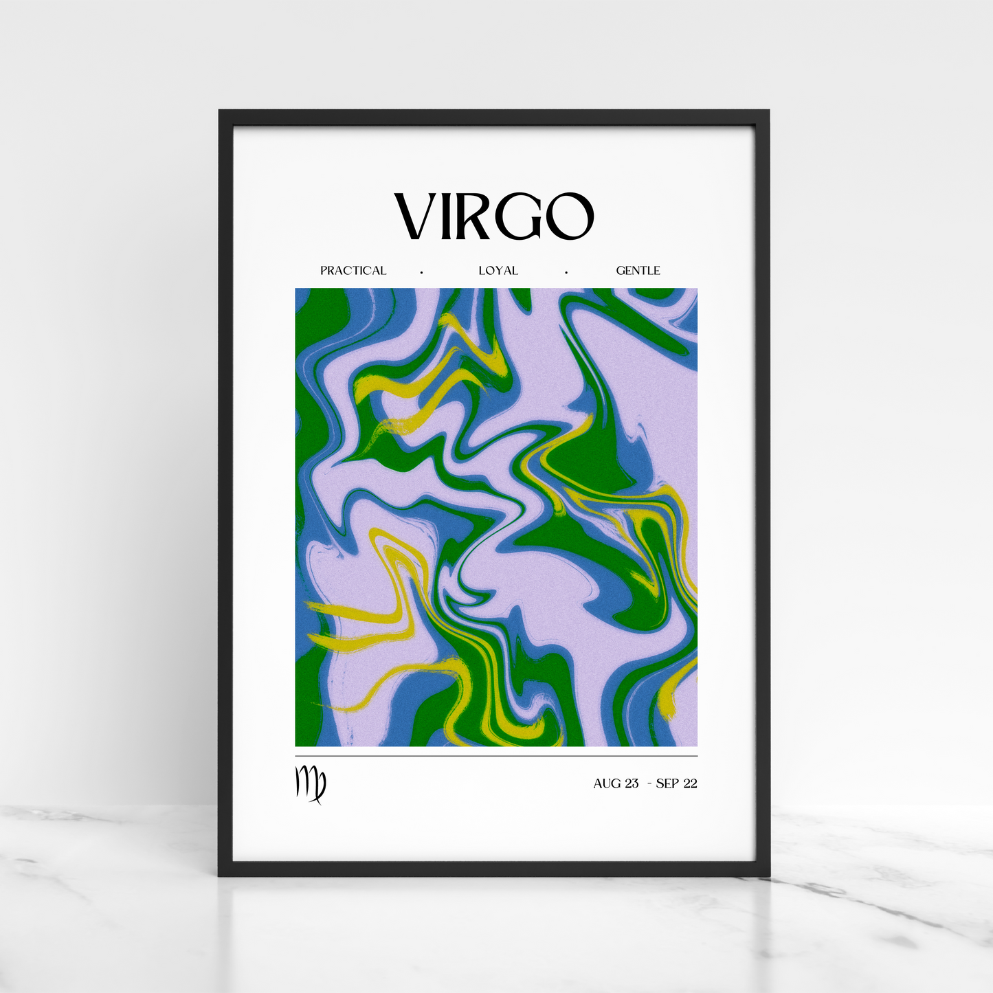 Virgo Star Sign Print