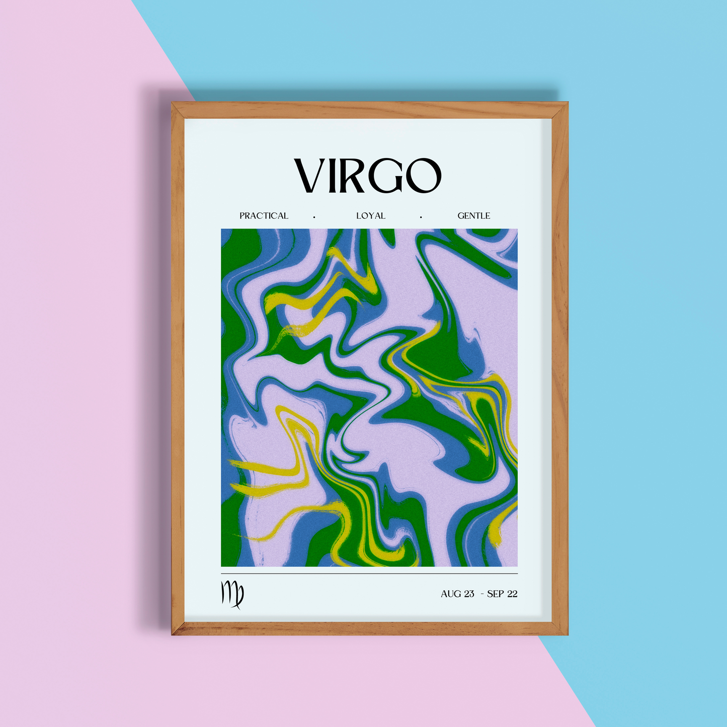 Virgo Star Sign Print