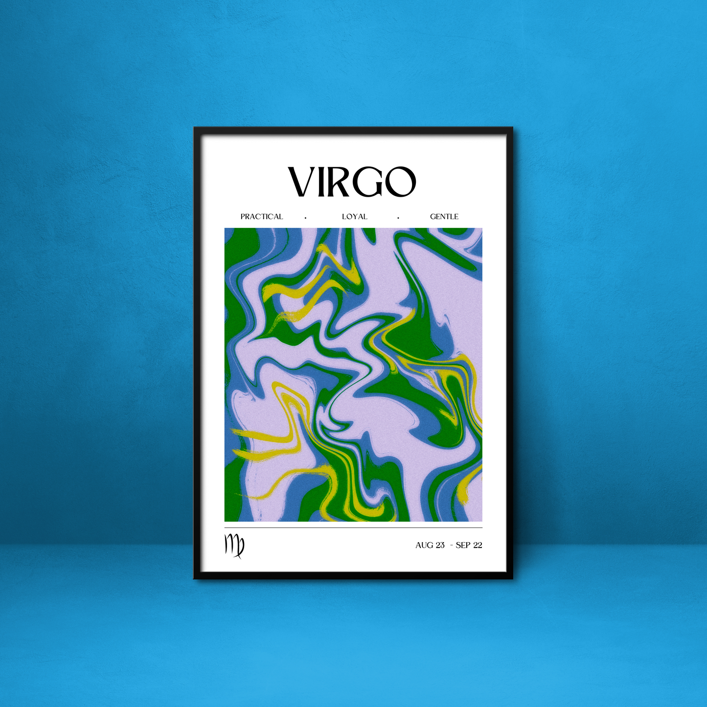 Virgo Star Sign Print