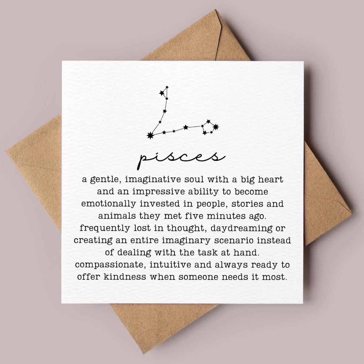 Pisces Greeting Card
