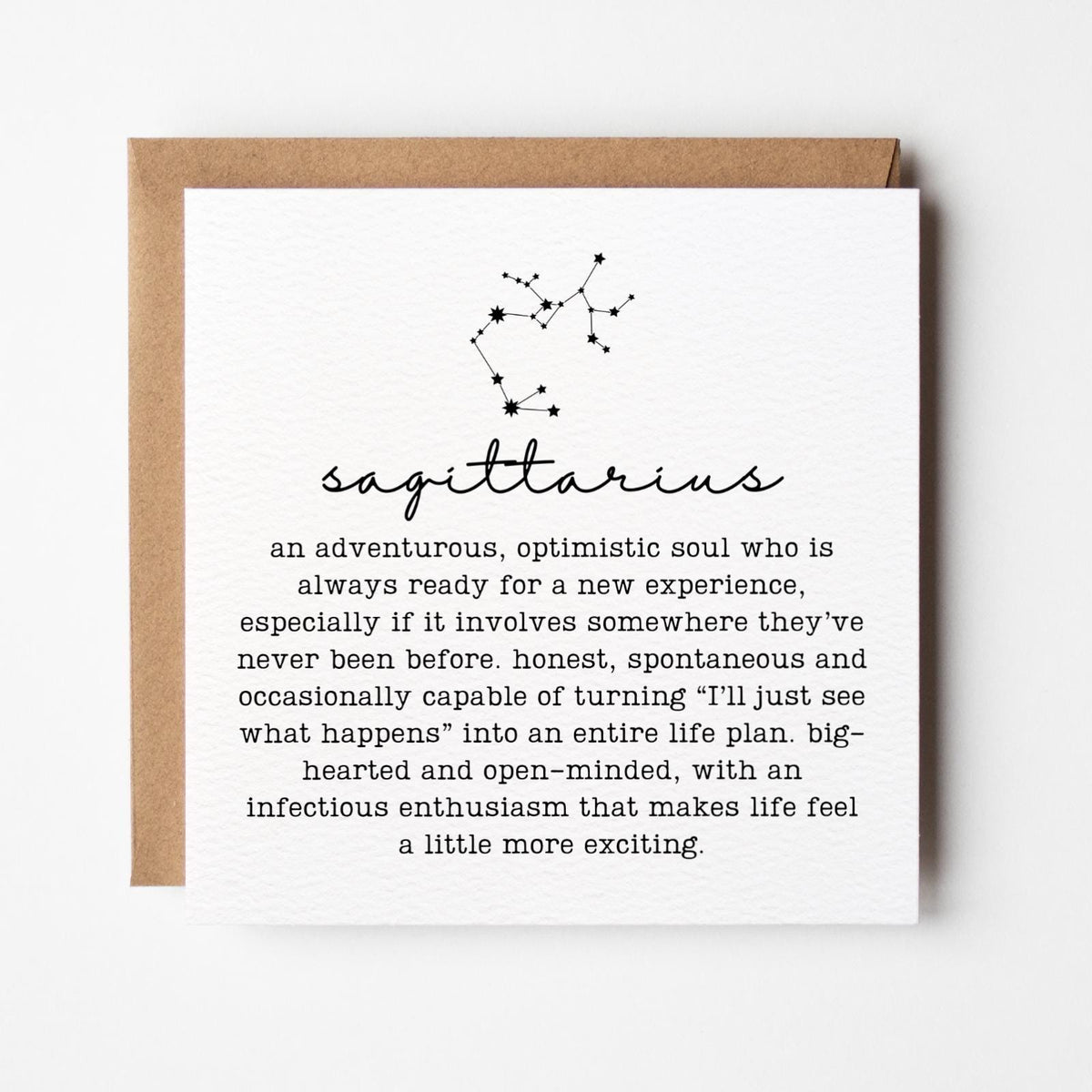 Sagittarius Greeting Card